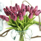 Spring Fresh Faux Silk Tulip Bouquet - Cartnoova