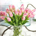 Spring Fresh Faux Silk Tulip Bouquet - Cartnoova