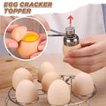 Stainless Steel Egg Cracker Topper - Cartnoova