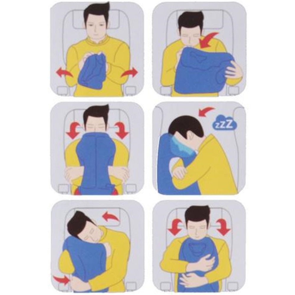 Cartnoova Air Cushion Travel Pillow - Cartnoova