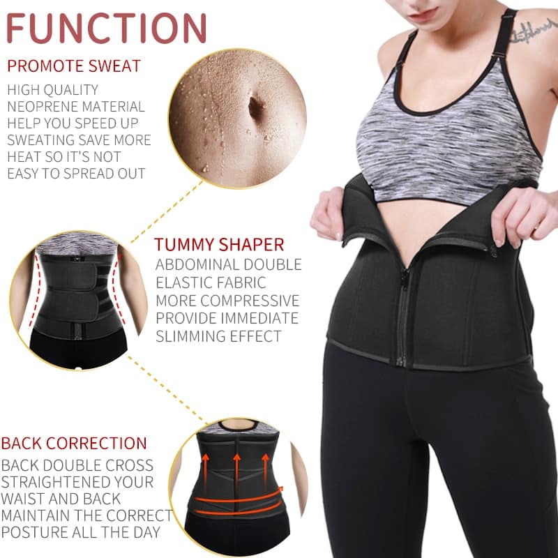 Cartnoova Double Straps Tummy Control Waist Trainer - Cartnoova