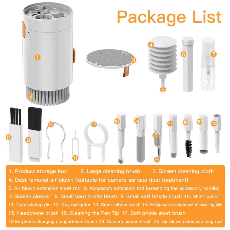 TechClean™ - 20-in-1 Cleaner kit - Cartnoova