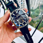 TimeSculpt™ - Tourbillon Stainless Steel Sports Watch - Cartnoova