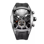 TimeSculpt™ - Tourbillon Stainless Steel Sports Watch - Cartnoova