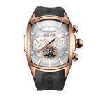 TimeSculpt™ - Tourbillon Stainless Steel Sports Watch - Cartnoova