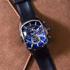 TimeSculpt™ - Tourbillon Stainless Steel Sports Watch - Cartnoova