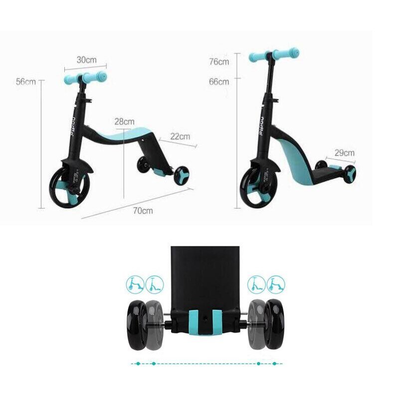 TriBike - 3 In 1 Ride On Tricycle for Kids - Cartnoova