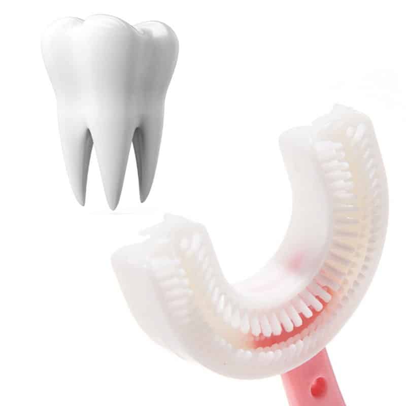 U-shaped Toothbrush For Children - Cartnoova