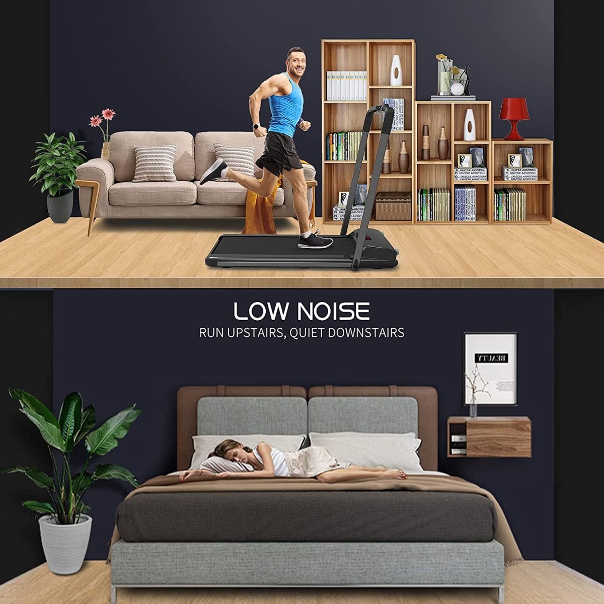 UnderDesk ™ - Home Foldable Portable Smart Treadmill - Cartnoova