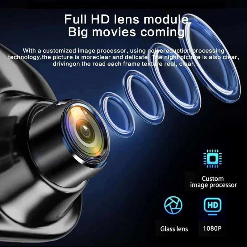 VisionSync™ - Smart Rear View Mirror wiith Camera - Cartnoova