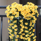 Vivid Artificial Hanging Orchid Bunch - Cartnoova