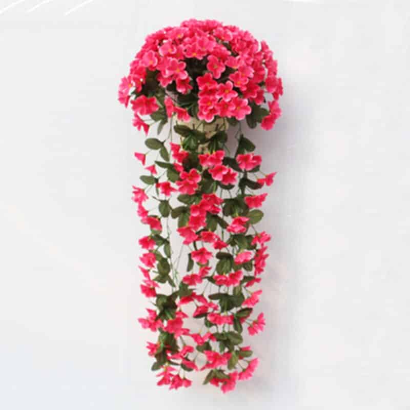 Vivid Artificial Hanging Orchid Bunch - Cartnoova
