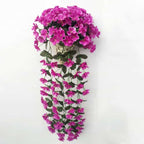 Vivid Artificial Hanging Orchid Bunch - Cartnoova