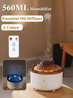 VolcanoVapor™ - Fire Flame Air Humidifier - Cartnoova