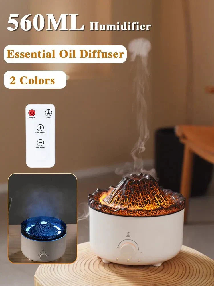 VolcanoVapor™ - Fire Flame Air Humidifier - Cartnoova